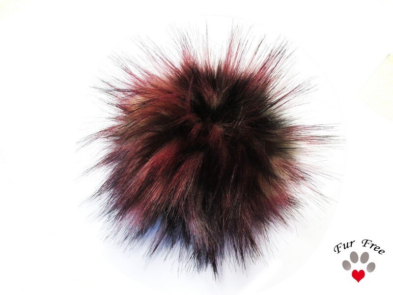 Raccoon Farbverlauf Purple Beere